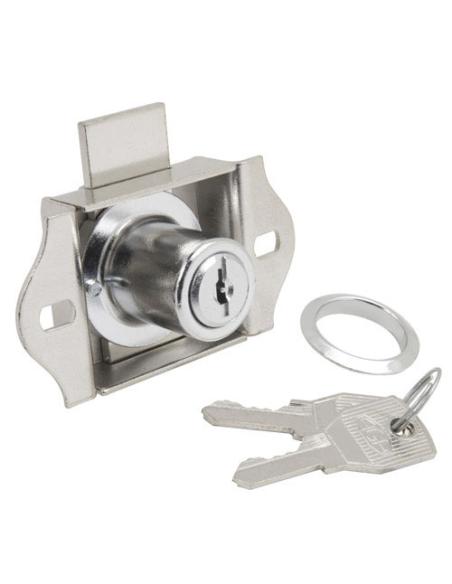 Cerradura Mueble Para Cajon 301/55 mm. Cromada - Imagen 1