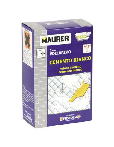 Edil Cemento Blanco Maurer (Caja 5 kg.) - Imagen 1