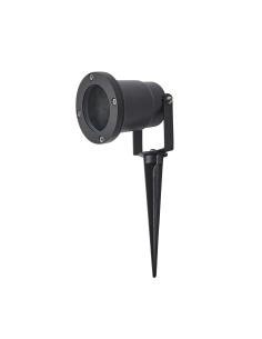Foco Halógeno IP54 Para Jardín y Exteriores Con Pincho Color Negro - Imagen 1