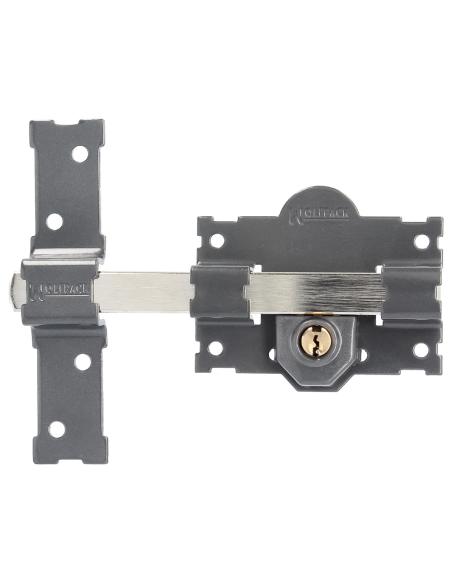 Cerrojo b-4 llave 2 lados pasador de 183mm cilindro redondo de 70mm - Imagen 1