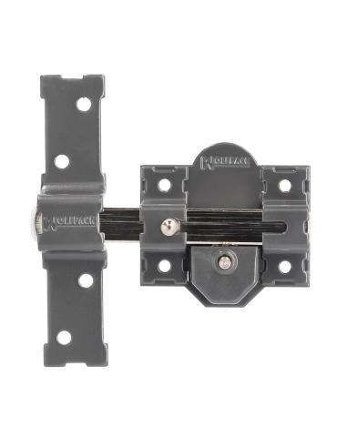 Cerrojo b-7 llave y pulsador pasador de 143mm cilindro de pera de 50mm - Imagen 1