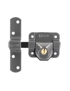 Cerrojo b-9 llave solo pasador de 140mm cilindro redondo de 40mm - Imagen 1