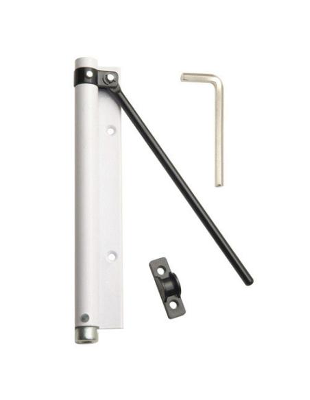 Muelle Puerta Wolfpack Aluminio Anodizado Blanco (Blister 1 Pieza) - Imagen 1 Muelle Puerta Wolfpack Aluminio Anodizado Blanco (Blister 1 Pieza) - Imagen 1