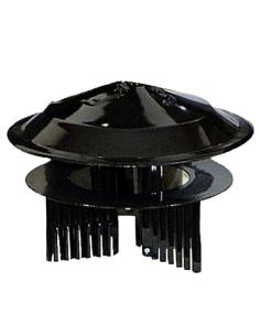 Sombrero Color Negro Universal Para Estufa - Imagen 1