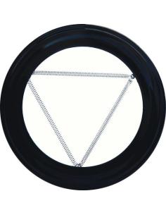 Plafón Embellecedor de Color Negro Para Estufa 200 mm. - Imagen 1