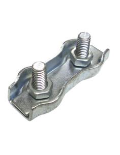 Sujetacables Plano Doble   6 mm. (Bolsa 50 unidades) - Imagen 1