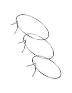 Soporte Maceta Pared Zincado 18 cms - Imagen 1