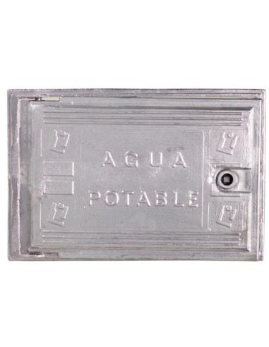 Puerta Contador Agua Aluminio 300x400 - Imagen 1