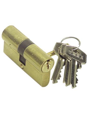 Cilindro Tesa 5200 /35x35 Latonado Leva Corta - Imagen 1