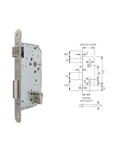 Cerradura Tesa 2030-hl/40 Canto Redondo - Imagen 1