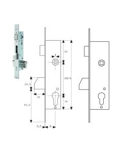 Cerradura Tesa 2210/30/3ai - Imagen 1