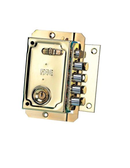 Cerradura Fac S 90           Dorada Izquierda - Imagen 1