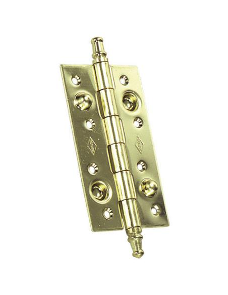 Bisagra Seguridad Latonada 150x80 mm. - Imagen 1