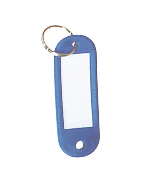 Llavero Portaetiquetas Azul - Imagen 1