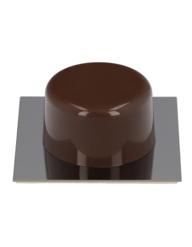 Tope Puerta Wolfpack Adhesivo Marron - Imagen 1