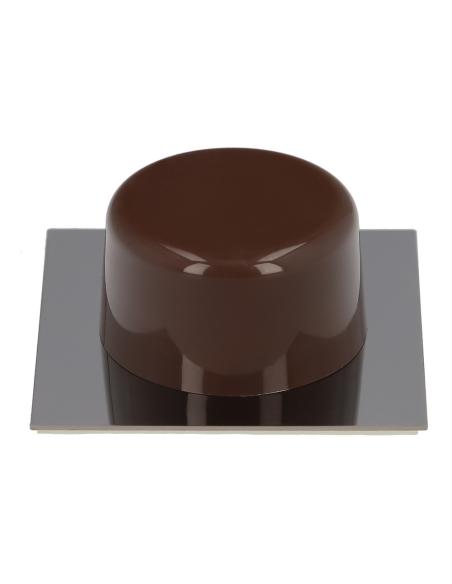 Tope Puerta Wolfpack Adhesivo Marron - Imagen 1