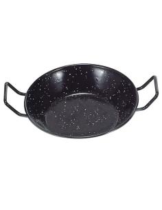 Sartén Doble Honda Con Asas Esmaltada 45 cm. - Imagen 1