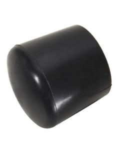 Contera Plastico Redonda Exterior Negra 22 mm. Bolsa 200 Unidades - Imagen 1