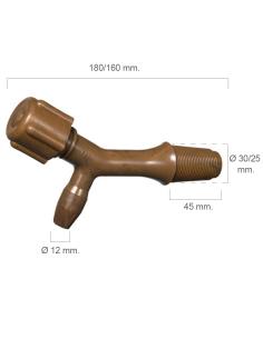 Grifo Barril Plástico Número 2 Para 300 Litros - Imagen 1