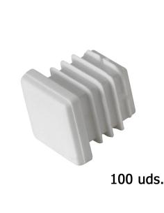 Contera Plastico Cuadrada 22x22 mm. Bolsa 100 Unidades - Imagen 1