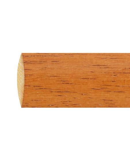 Barra Madera Lisa 2,1 Metros x 28 mm. Teca - Imagen 1