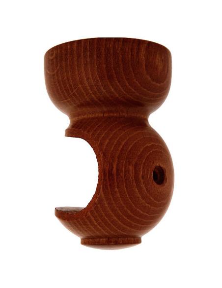 Soporte Madera Liso Techo 28x82 mm. Nogal - Imagen 1 Soporte Madera Liso Techo 28x82 mm. Nogal - Imagen 1