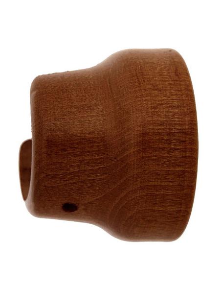 Soporte Madera Liso Lateral 28x 42 mm. Nogal - Imagen 1 Soporte Madera Liso Lateral 28x 42 mm. Nogal - Imagen 1