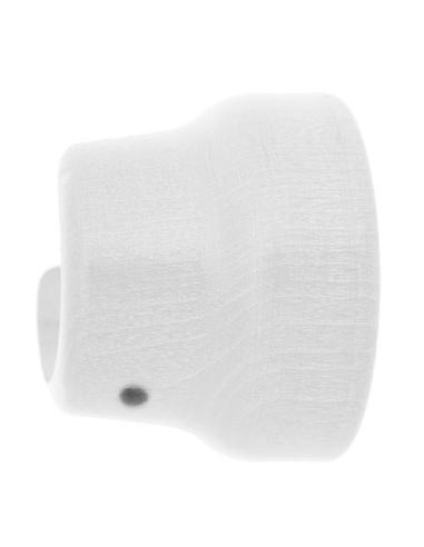 Soporte Madera Liso Lateral 20x 35 mm. Blanco - Imagen 1