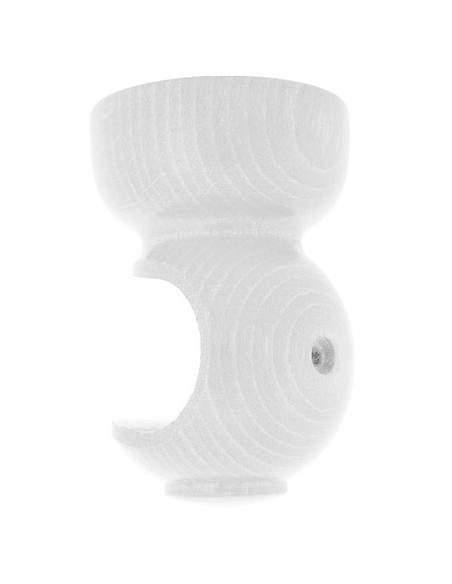 Soporte Madera Liso Techo 20x 68 mm. Blanco - Imagen 1 Soporte Madera Liso Techo 20x 68 mm. Blanco - Imagen 1