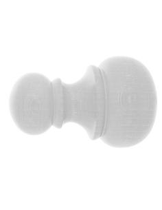 Terminal Madera "Chyc" 20x68 mm. Blanco - Imagen 1