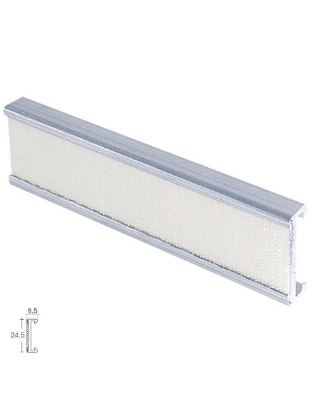 Perfil Estor Velcro P-909  3,0mt Plata - Imagen 1 Perfil Estor Velcro P-909  3,0mt Plata - Imagen 1
