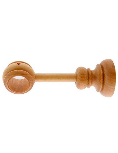 Soporte Madera Extensible 28x205 mm. Teca - Imagen 1