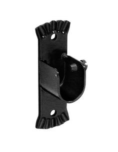 Soporte Lateral Forja Abierto 20mm Negro Juego 2 Piezas - Imagen 1