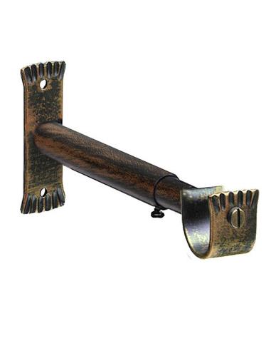 Soporte Forja Extensible 20 mm. Negro / Dorado - Imagen 1