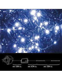 Luces Navidad 100 Leds Blanca Interior / Exterior Ip44 - Imagen 1