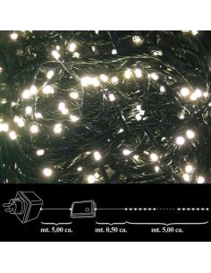 Luces Navidad 100 Leds Luz Cálida Interior / Exterior Ip44 - Imagen 1