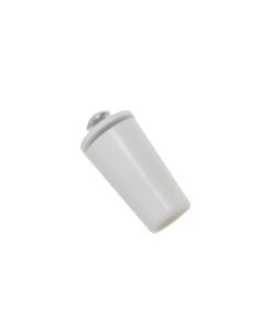 Tope Persiana Con Tornillo 40 mm. Blanco - Imagen 1