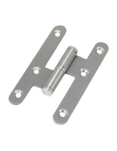 Pernio Inox Canto Redondo Sin Remate 100 mm. Derecha - Imagen 1