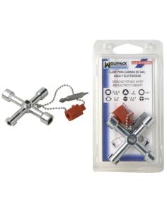 Llave De Cabina - Agua, Gas, Electricidad - Imagen 1