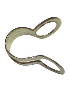 Enganche Cadena Bolas Latón Cromado 3,2 mm. (Caja 100 unidades) - Imagen 1