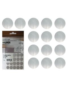 Tapatornillos Adhesivos Gris Metalizado. (Blister 20 unidades) - Imagen 1