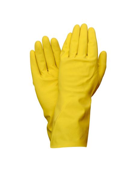 Guantes Latex 100% Basic Domesticos  M (Par) - Imagen 1