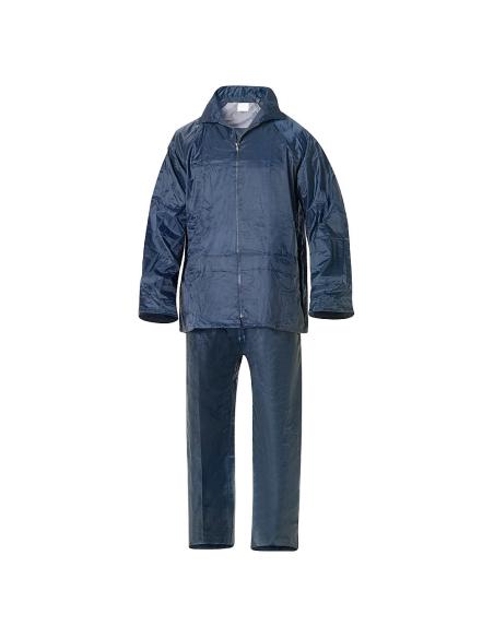 Traje de Agua Impermeable Azul Nylon        Talla 6-M - Imagen 1
