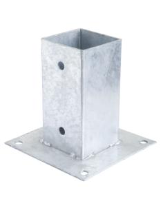 Soporte Anclaje Galvanizado Pérgola 71x71mm - Imagen 1