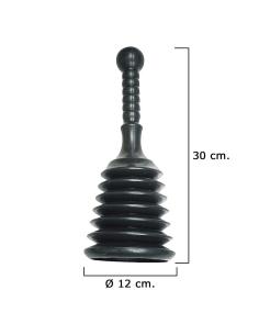 Desatascador Goma Fuelle         Ø 12 cm. /  Alto 30 cm. - Imagen 1