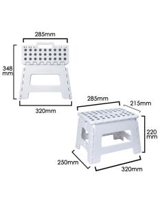 Taburete Plegable 29x22x22 cm. - Imagen 1