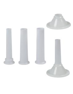 Juego Embudos Plastico Para Maquina Picar Carne Nº 10/12 (4 Piezas) - Imagen 1