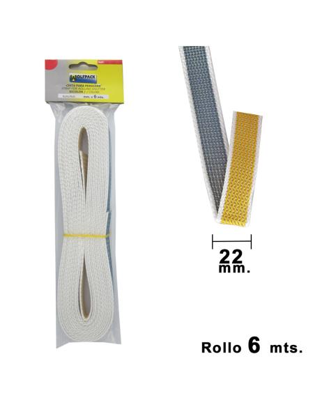 Cinta Persiana Wolfpack Bicolor 22 mm. Rollo 6 metros - Imagen 1