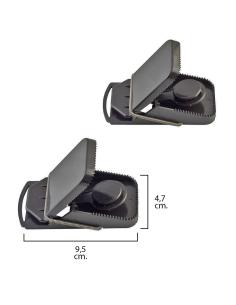 Trampa ratones plastico 9.5 x 4.7 cm. (Bolsa 2 unidades) - Imagen 1