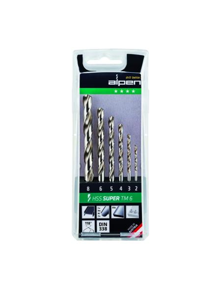 Estuche Brocas Alpen Hss Pro    6 Piezas - Imagen 1